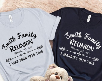 Personalized Family Reunion Shirt, custom family shirts, personalized group shirts, family reunion tees, matching fam reunion with location