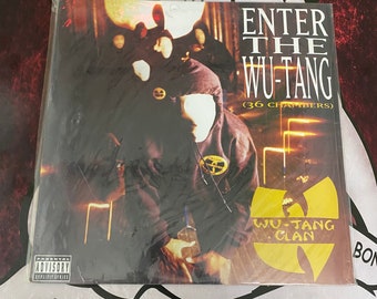 Wu-tang Clan 1st Pressing Enter the 36 Chambers 1993 Factory Sealed New Grail!!!