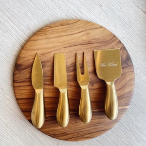 Holiday Gold Cheese Knives, Set of 3 + Reviews