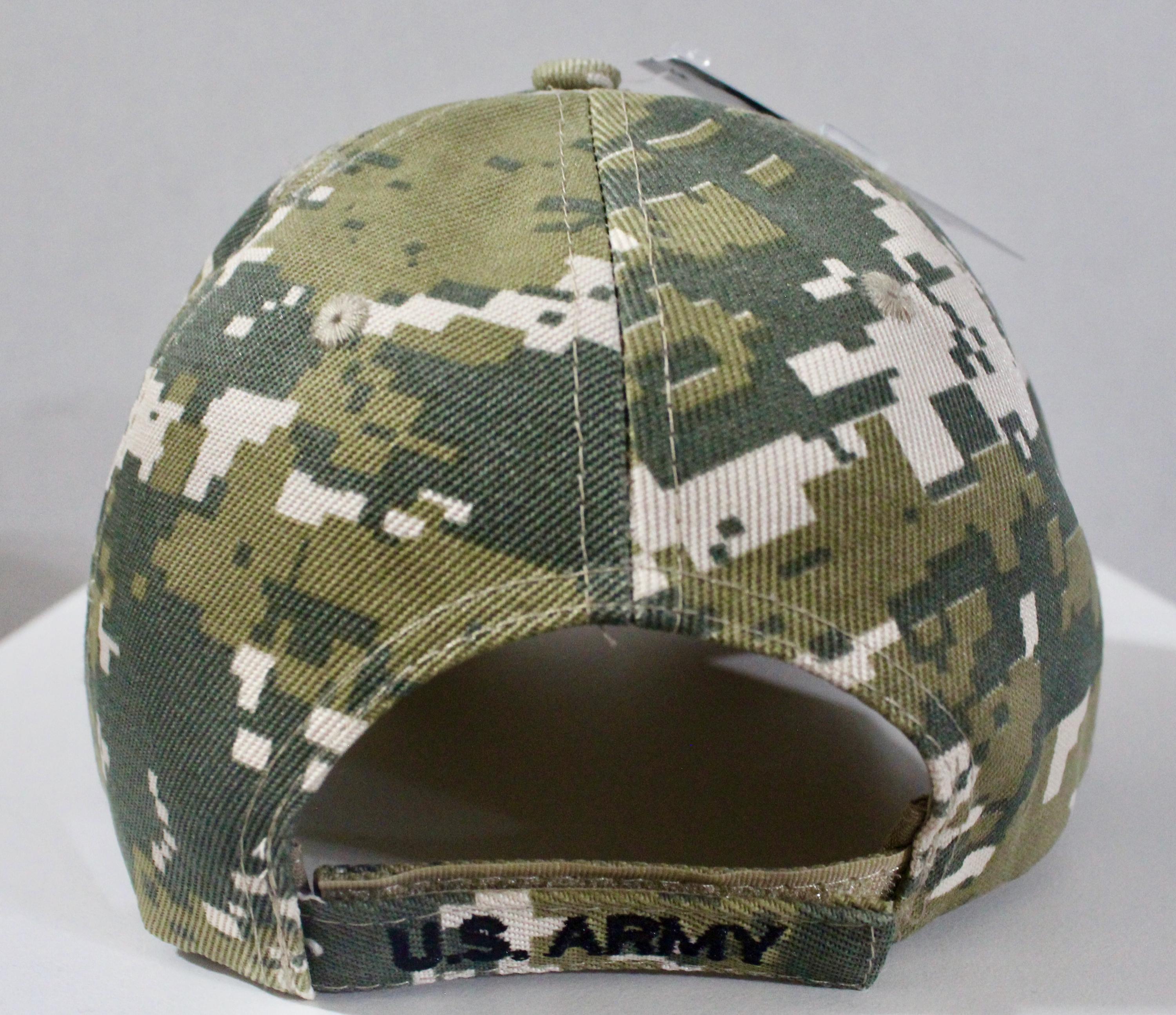 アメリカ陸軍野球帽。アメリカ陸軍公式ライセンスキャップ。調整可能な