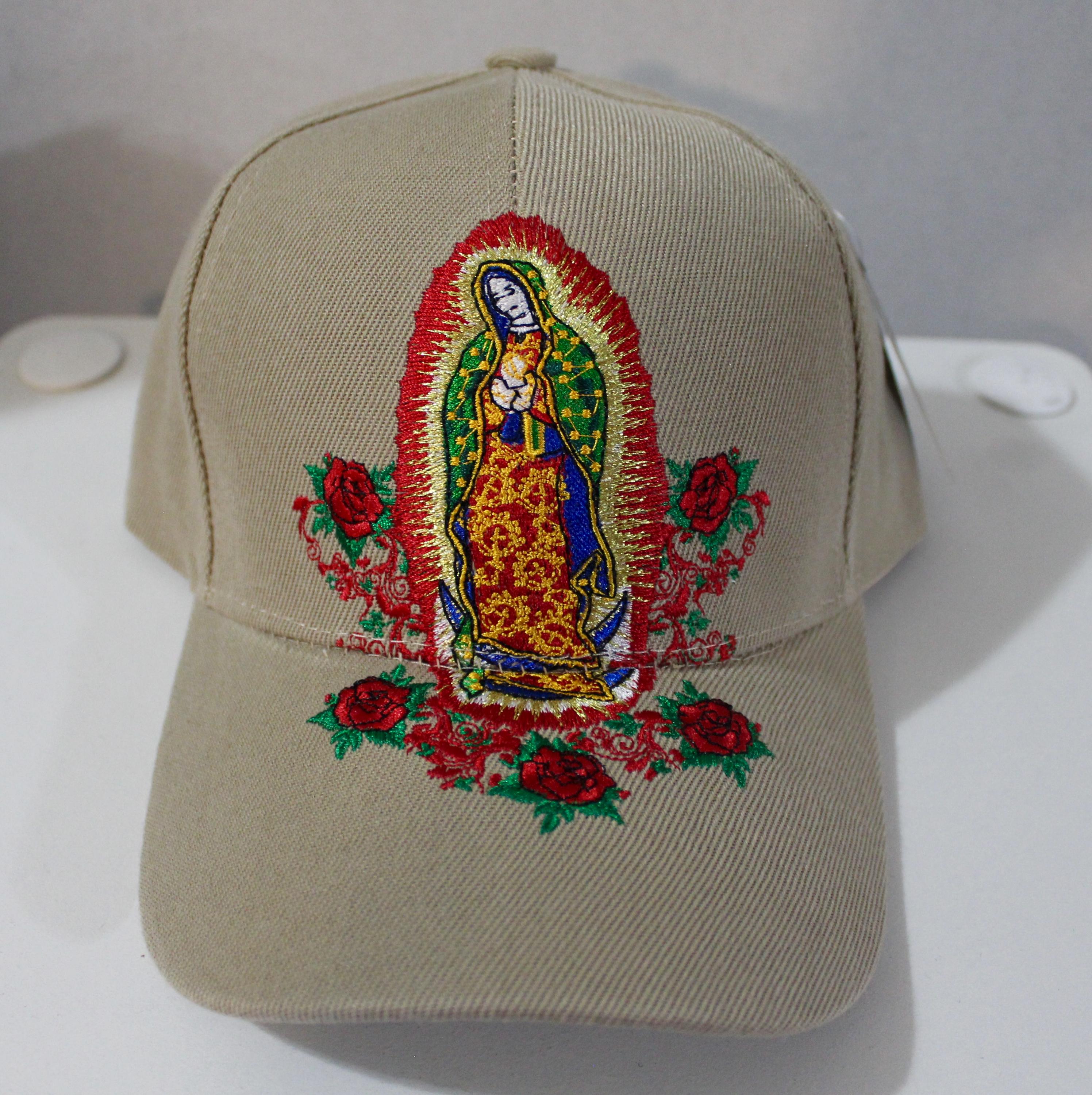 Our Lady of Guadalupe Baseball Hat. Virgen De Guadalupe Hat  display picture 3
