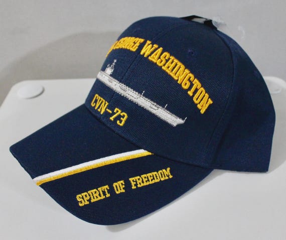 U.S. Navy Hat. Officially Licensed USS George Washington CVN-73