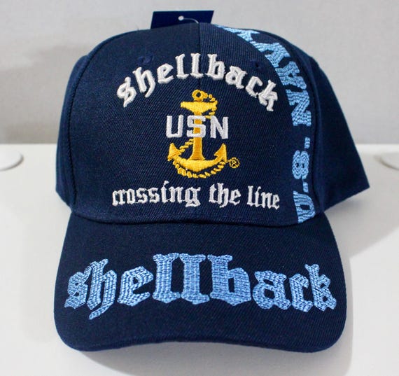 U.S. Navy Shellback Baseball Hat. Officially Licensed U.S. Navy