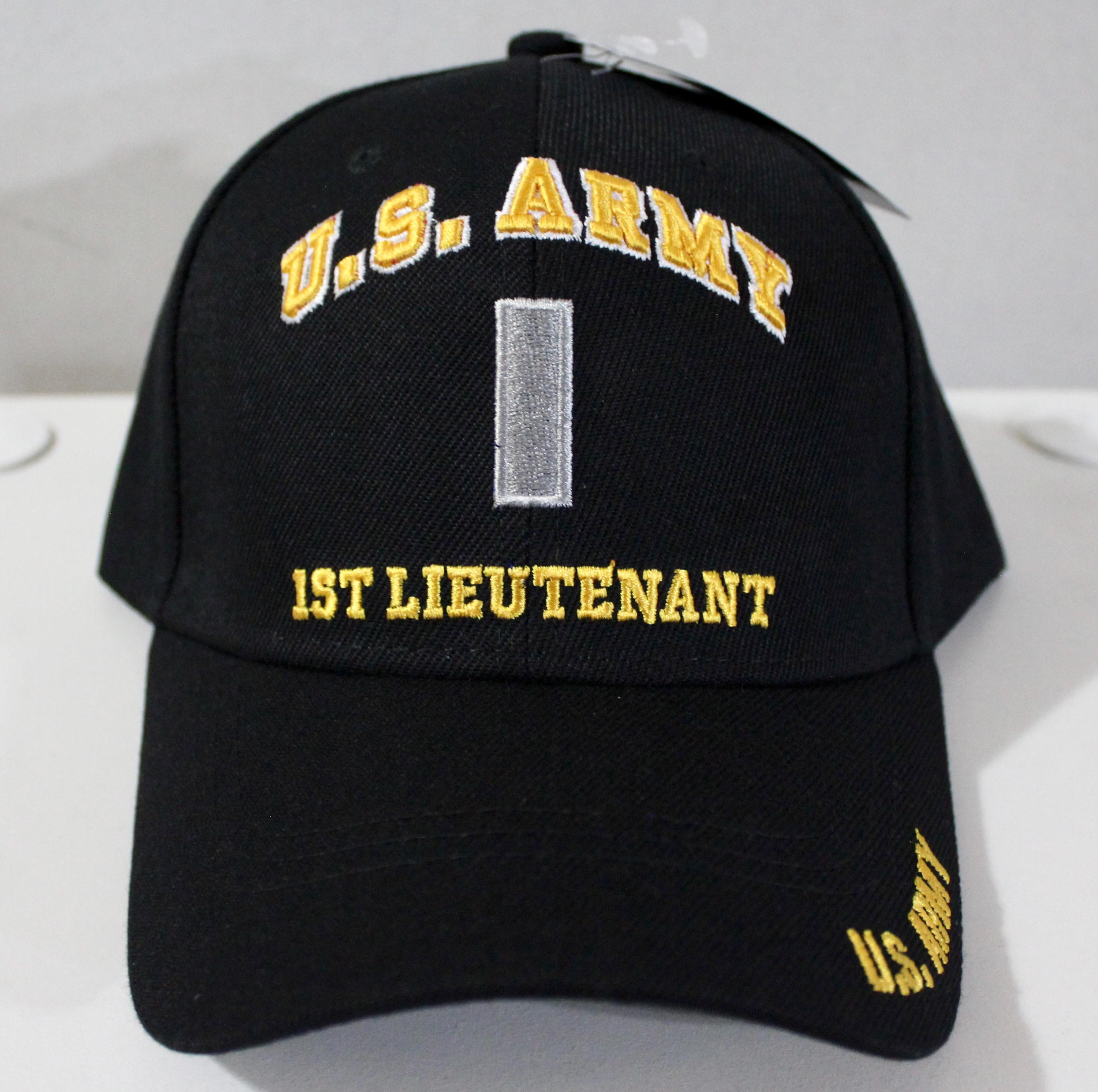 U.S. Army 1st Lieutenant Baseball Hat. Officially Licensed U.S. Army ...