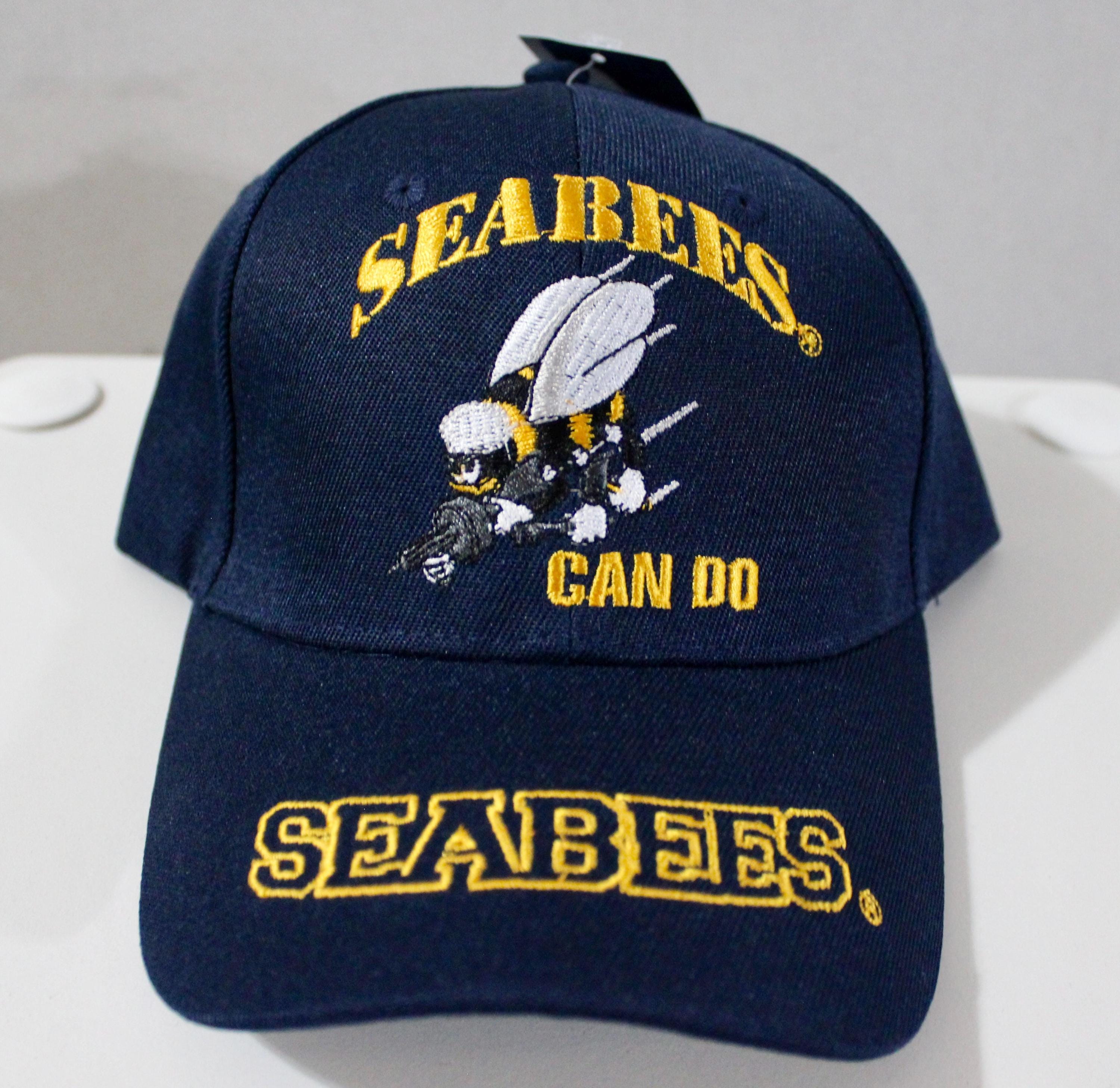 U.S. Navy Seabees Baseball Hat. Officially Licensed U.S. Navy