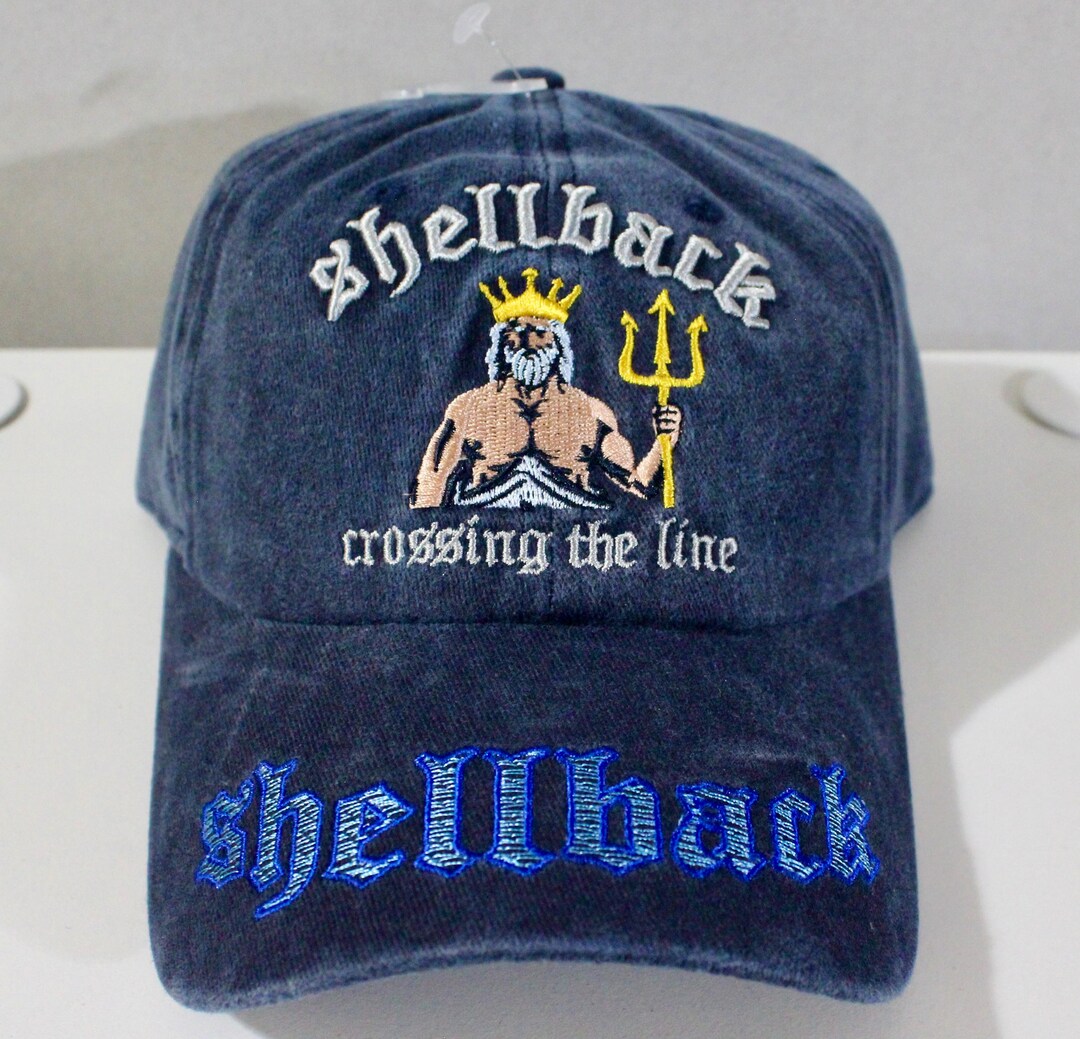 U.S. Navy Shellback Baseball Hat. U.S. Navy Shellback Cap