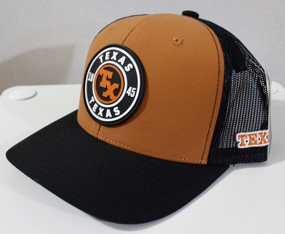 Texas Baseball Hat. Embroidered Texas Hat. Adjustable Black  display picture 2