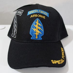 アメリカ陸軍　軍帽 アメリカ陸軍特殊部隊空挺部隊の野球帽。公式ライセンス取得済みの