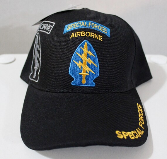 アメリカ陸軍特殊部隊空挺部隊の野球帽。公式ライセンス取得済みの