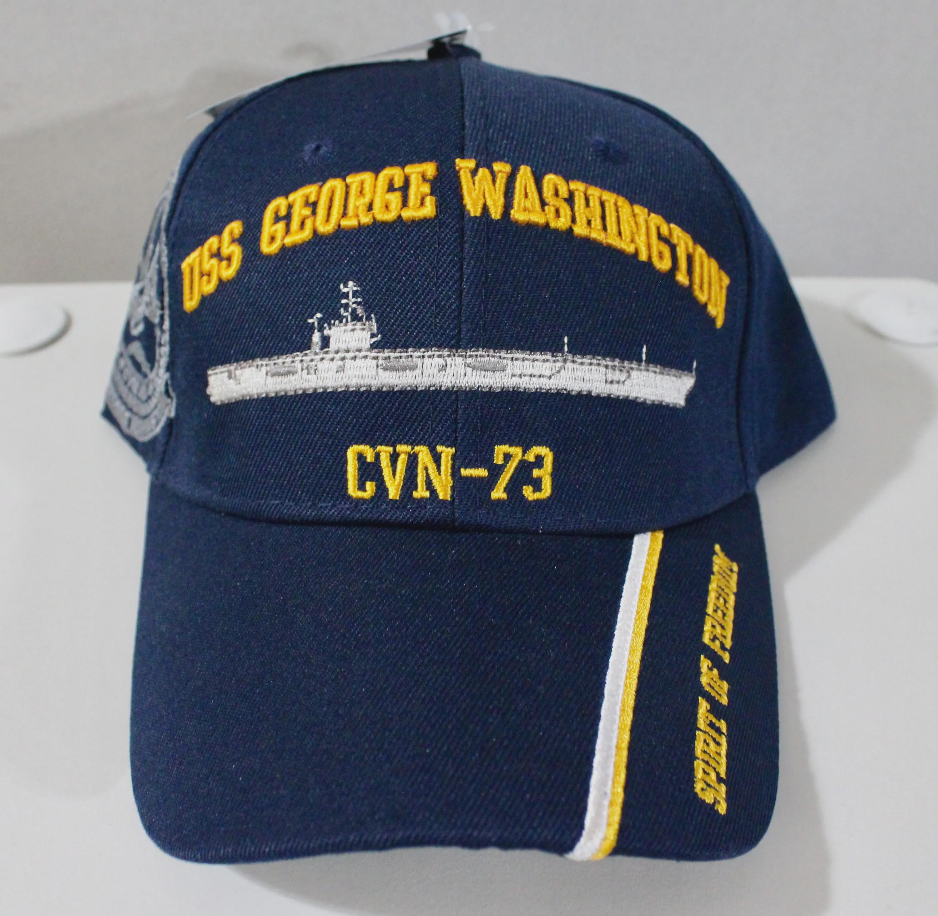 U.S. Navy Hat. Officially Licensed USS George Washington CVN-73