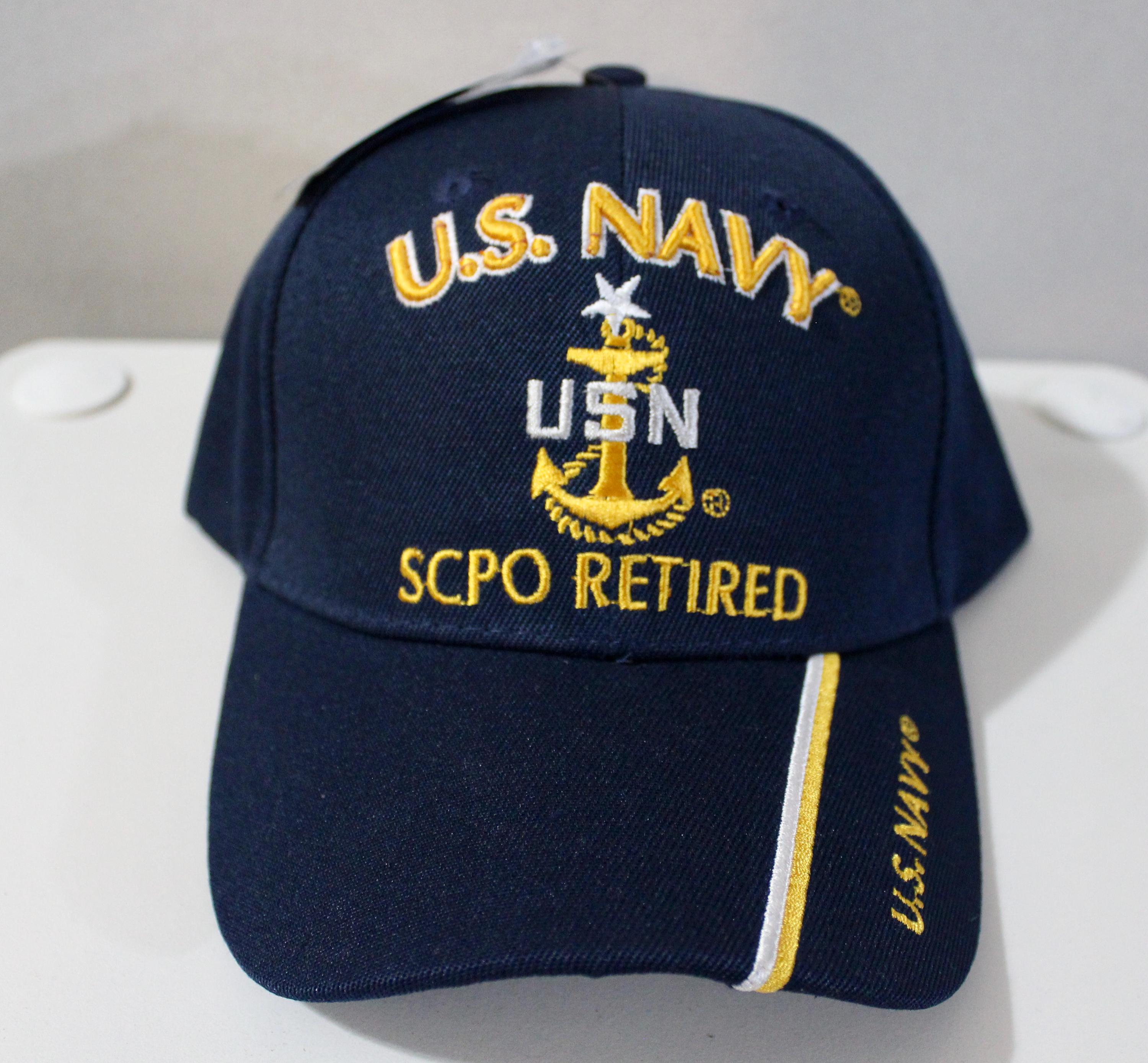 US Navy Licensed Retired Blue Shadow ACU Digital Cap - Officially Licensed Military Hat