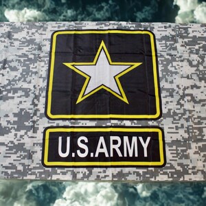 U.S. Army Flag 3x5. Officially Licensed U.S. Army Flag. Gift for Veterans, Service Members, and Military Families. Veterans Day. Gift