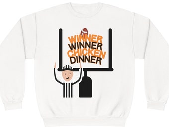 Football Game Winning Field Goal Unisex NuBlend® Crewneck Sweatshirt,  Great Gift Idea For The Kicker, Fun Football Sweater For Kicker Mom