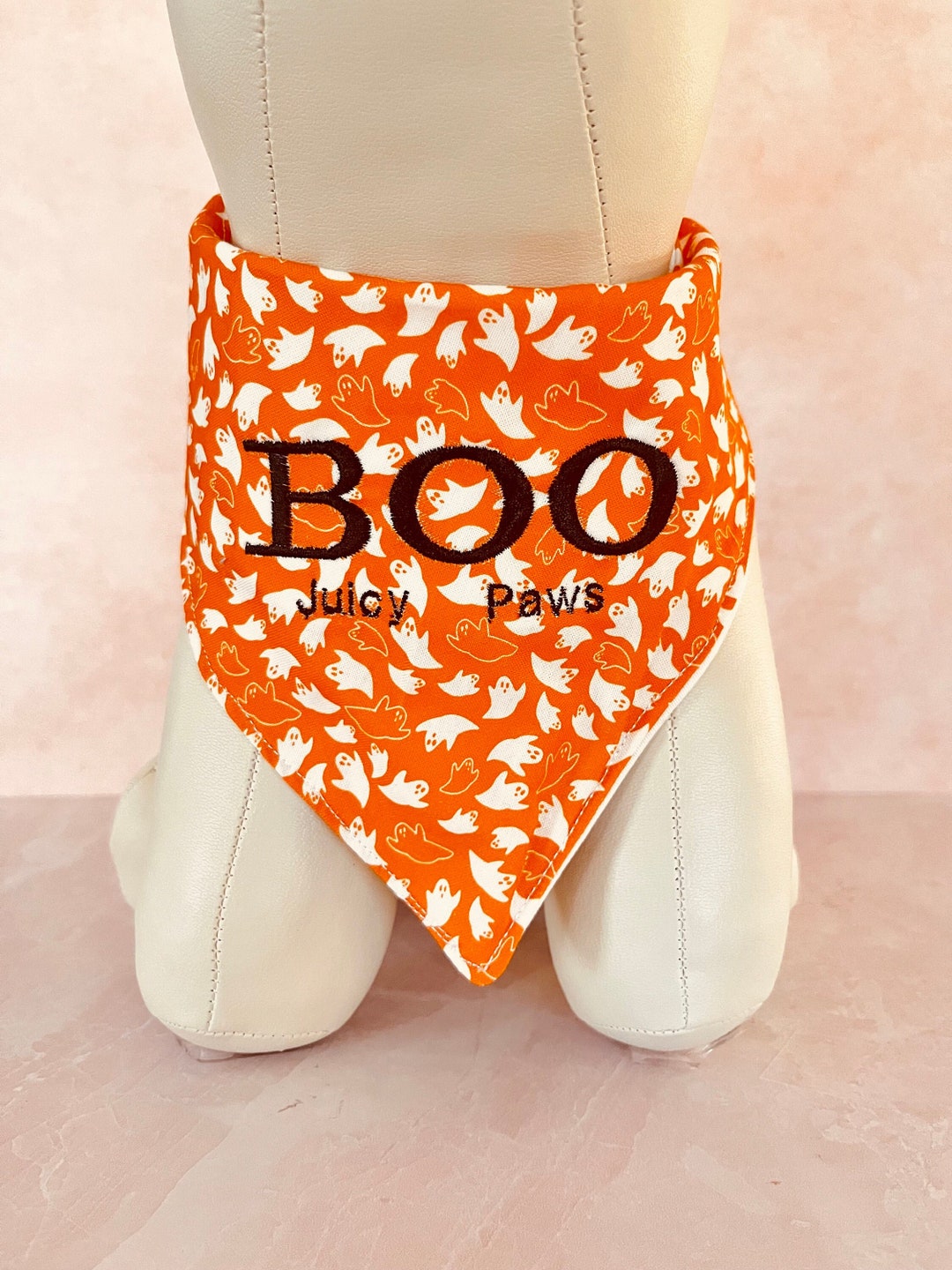 Personalized Dog Bandana Custom Dog Bandana Embroider Dog Etsy