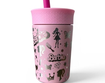 Barbie 12 oz kid tumbler