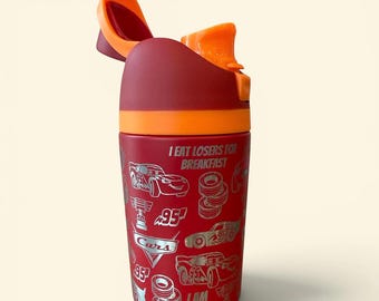 Disneys Lightning McQueen Owala style tumbler