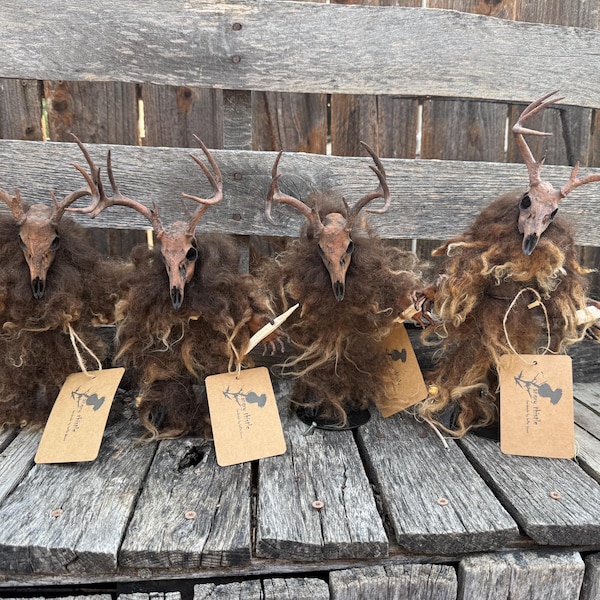 Wendigo - ręcznie robiona wełna filcowana igłą