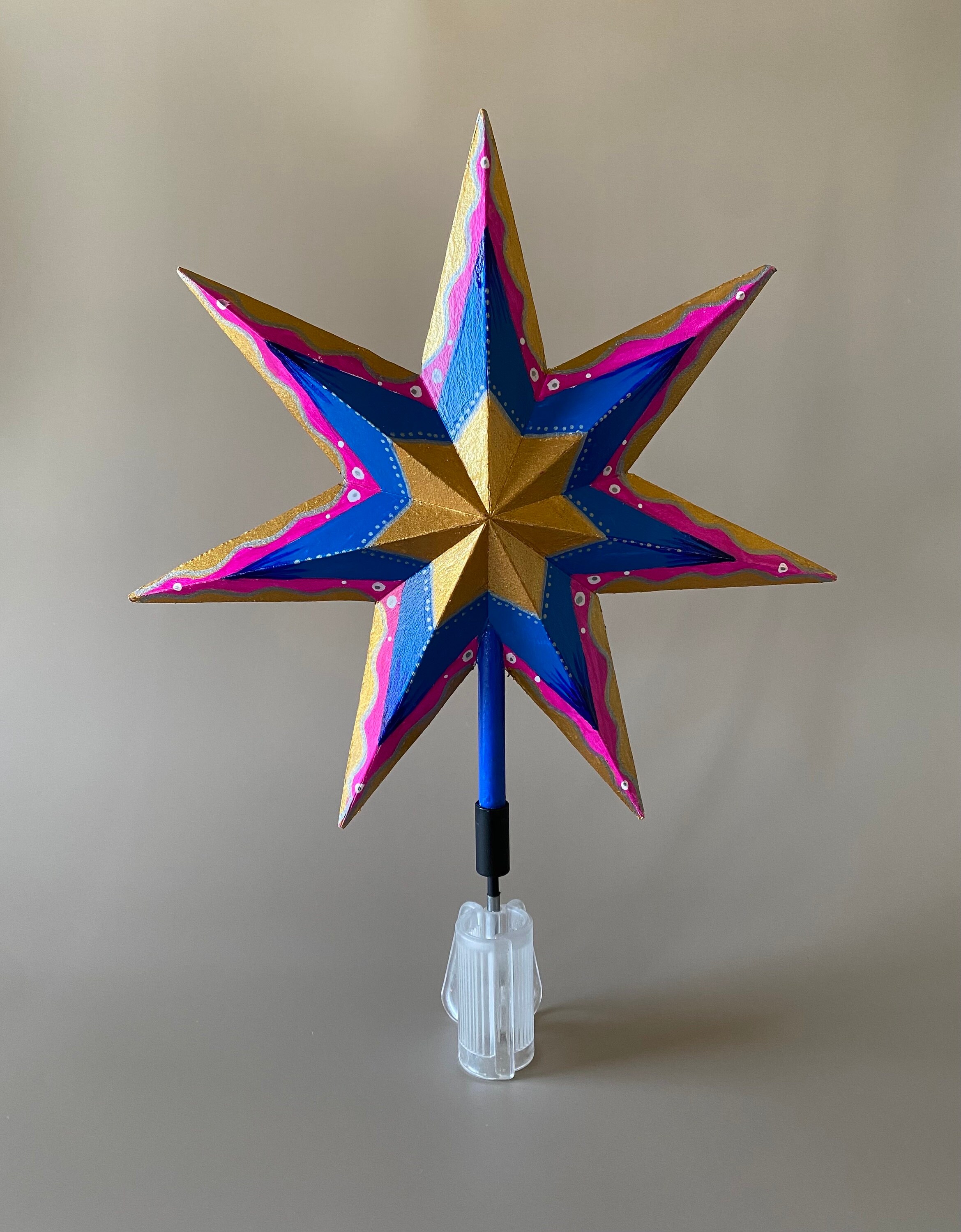 Colorful Tree Topper - Etsy