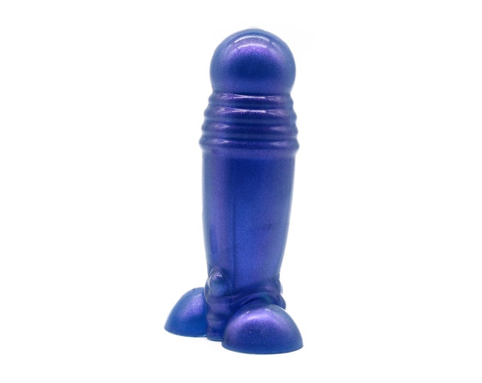 Retro Style Rocket Cock, Resin Penis, Phallic Sculpture, Resin Penis Sculpture, Fascinus, Good Luck Charm, Rocket Inspired Penis Charm