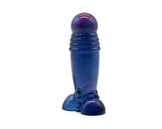 Retro Style Rocket Cock, Resin Penis, Phallic Sculpture, Resin Penis Sculpture, Fascinus, Good Luck Charm, Rocket Inspired Penis Charm
