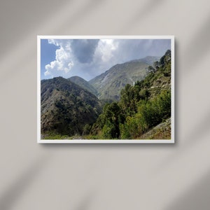 Mountains Nature Photography, Mountain Wall Art Digital Print, Nature Landscape Photo, Home Decor Item, House Warming Gift, Digital Download