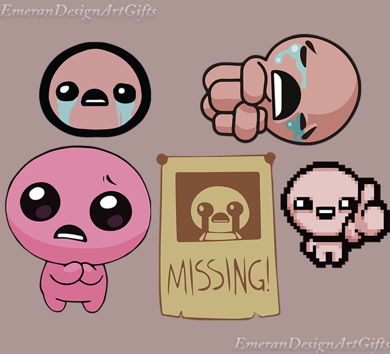 The Binding of Isaac, Binding of Isaac Svg, Isaac Missing, Binding of