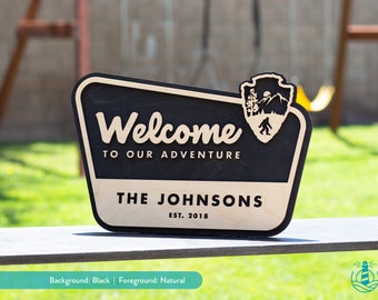 Rush Delivery - National Park Welcome Sign