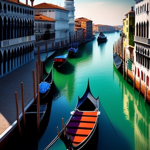 Carte de souhaits / Greeting card | Venise Italie / Venice, Italy