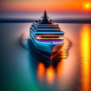 Carte de souhaits / Greeting card | Croisière / Boat cruise
