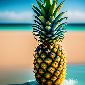 Carte de souhaits / Greeting card | Ananas / Pineapple