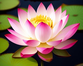 Pink lotus flower save the date, birthday invite, lovers of flower, pinky Greeting card