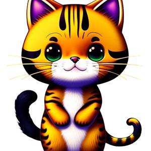 Cute Cat PFP Sticker for Sale by thetechnopath