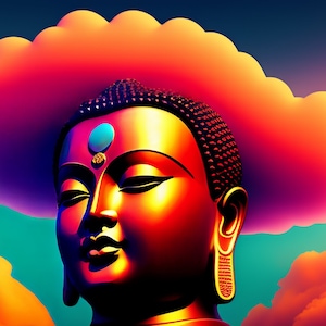 Greeting card / Greeting card | Buddha
