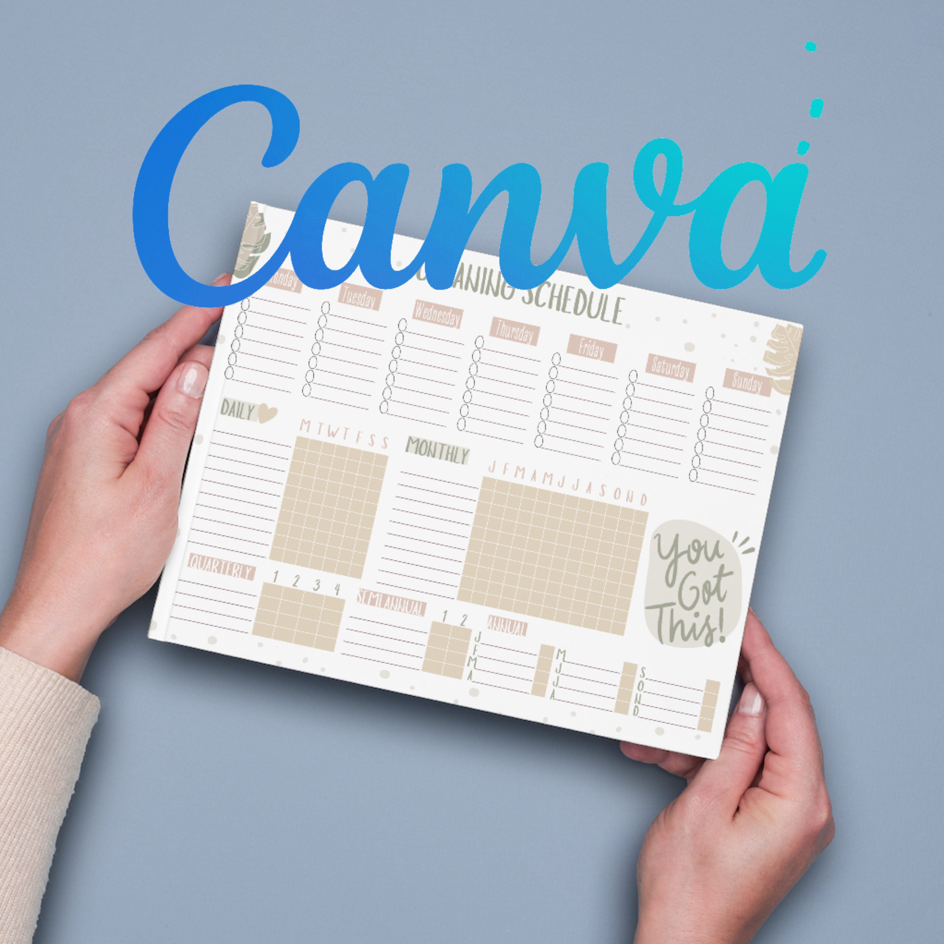 ADHD Clean Home Editable Cleaning Checklist Pdf Planner - Etsy
