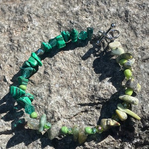 Green gradient bracelet