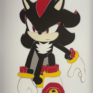 Shadow from Sonic the Hedgehog - Wall Cut-Out