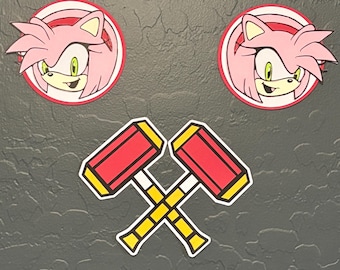 Amy Rose Birthday Pennant Banner