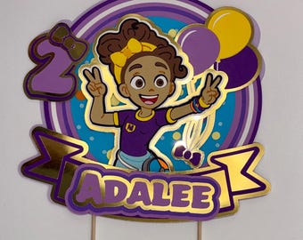 Meek Custom Cake Topper