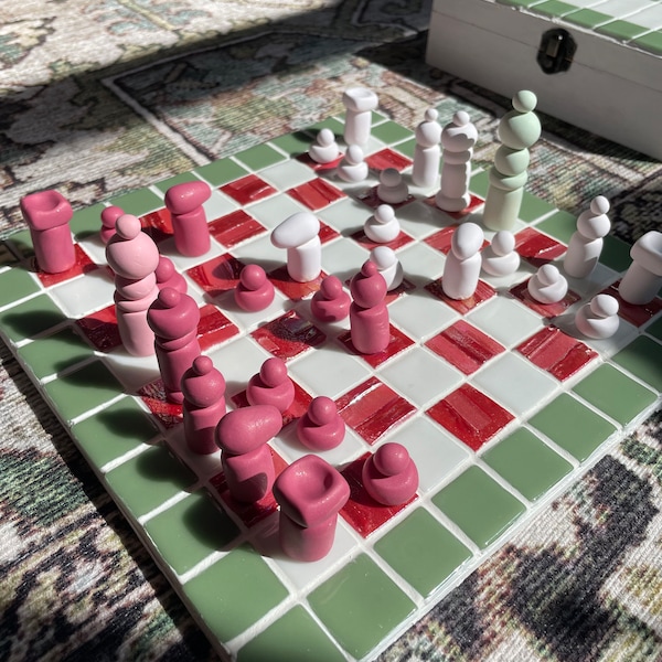 Tile Chess Set