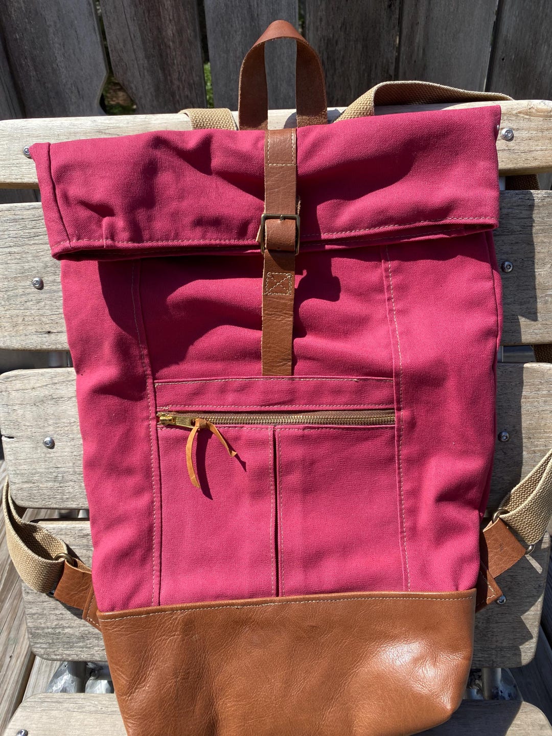 Ranger Roll-top Backpack - Etsy