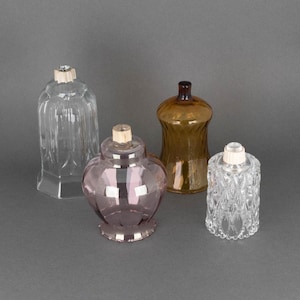 Vintage Glass Votive Cup Candle Holder, HOMCO Votive Holder, Votive Candle Holders with Peg