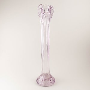 Antique EAPG National Glass Company 14&quot; Swung Vase Pattern #550 circa 1903