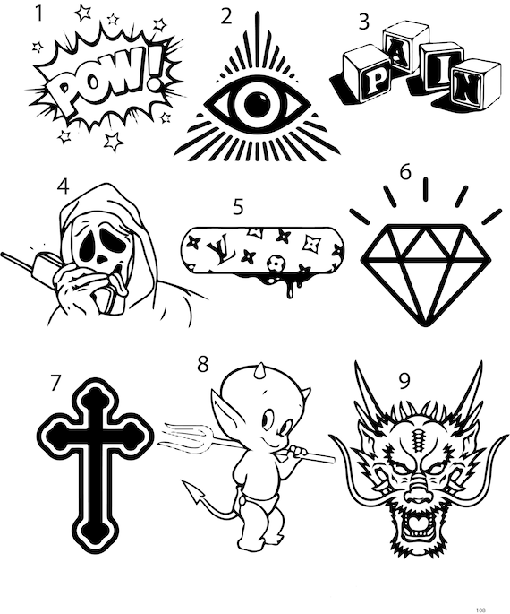 Buy Small Unalome Tattoo Design and Stencil/template Instant Digital  Download Both Female and Male Versions Attached Tattoo Permit Online in  India - Etsy