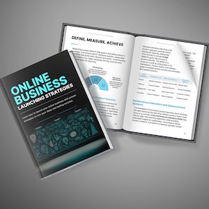 Online Business Launching Strategies Ebook | Step-by-Step Guide to Planning, Building & Growing a Successful Online Business