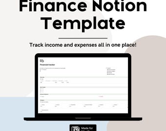 Plantilla de Noción Financiera: Seguimiento de Presupuesto, Ingresos y Gastos