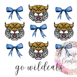Wildcats and Bows PNG
