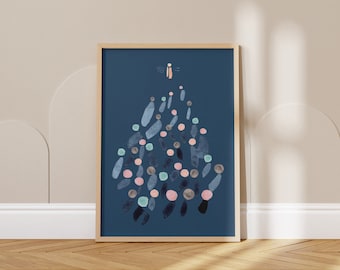Jesus Feeds 5000 Print: Watercolor Miracle Art (Digital Download)