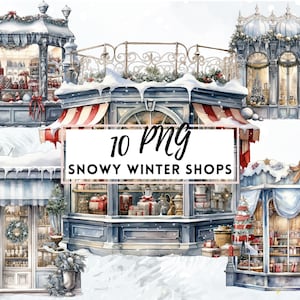 Urlaub, Shop Clipart, PNG Winter Weihnachten, Digitaldrucke, PNG Store, Weihnachtskunst, Sofortiger digitaler Download, weiße Weihnacht, Weihnachtssträuße