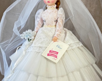 Madame Alexander Doll 1685 Elise Bridesmaid Vintage USA Hat and