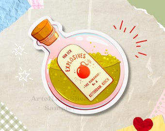 Pegatina de explosivos de Wylan Van Eck: Grishaverse, Seis de Cuervos